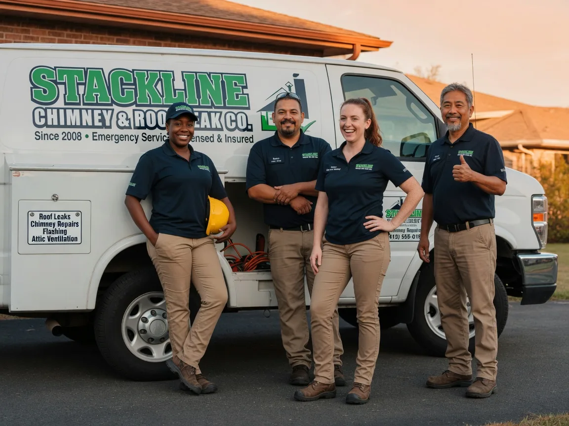 Chimney flashing repair company in Medina, ND
